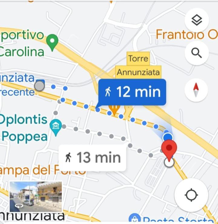 Sostaoplontina Casa Vacanza Torre Annunziata Ngoại thất bức ảnh